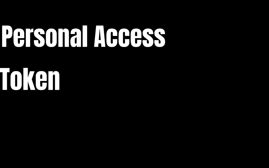 Personal Access Tokens