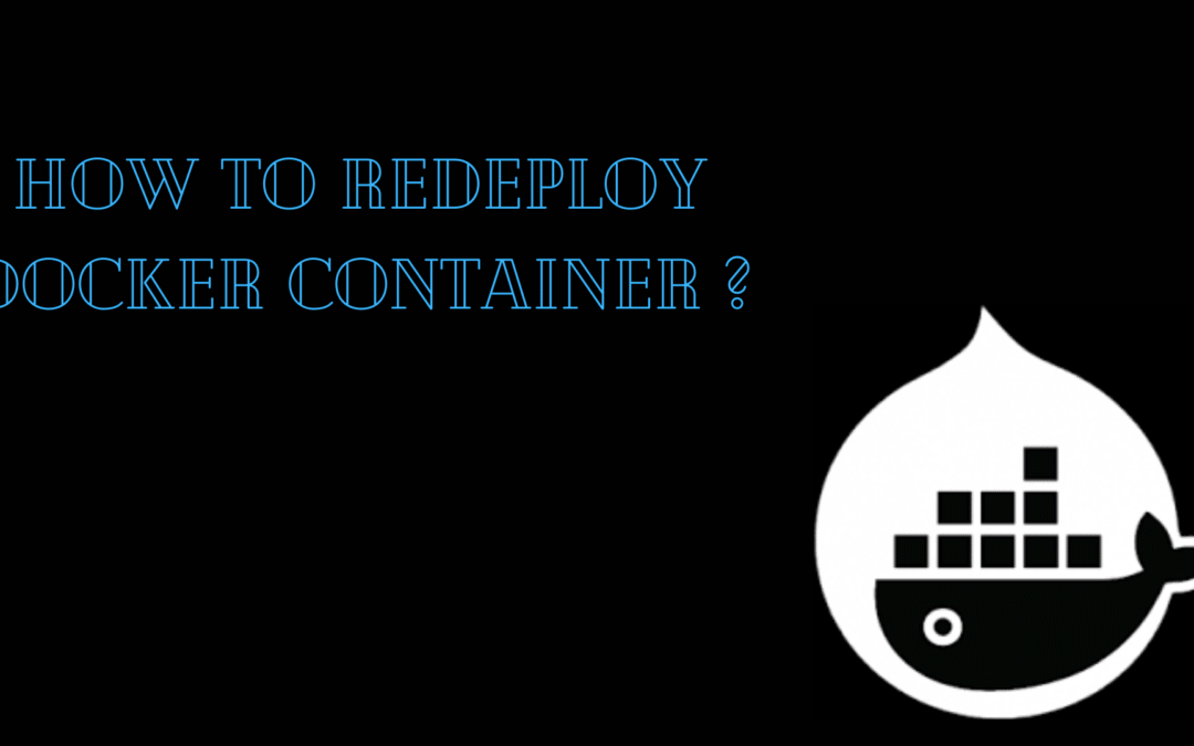 How to Redeploy Docker Container ?