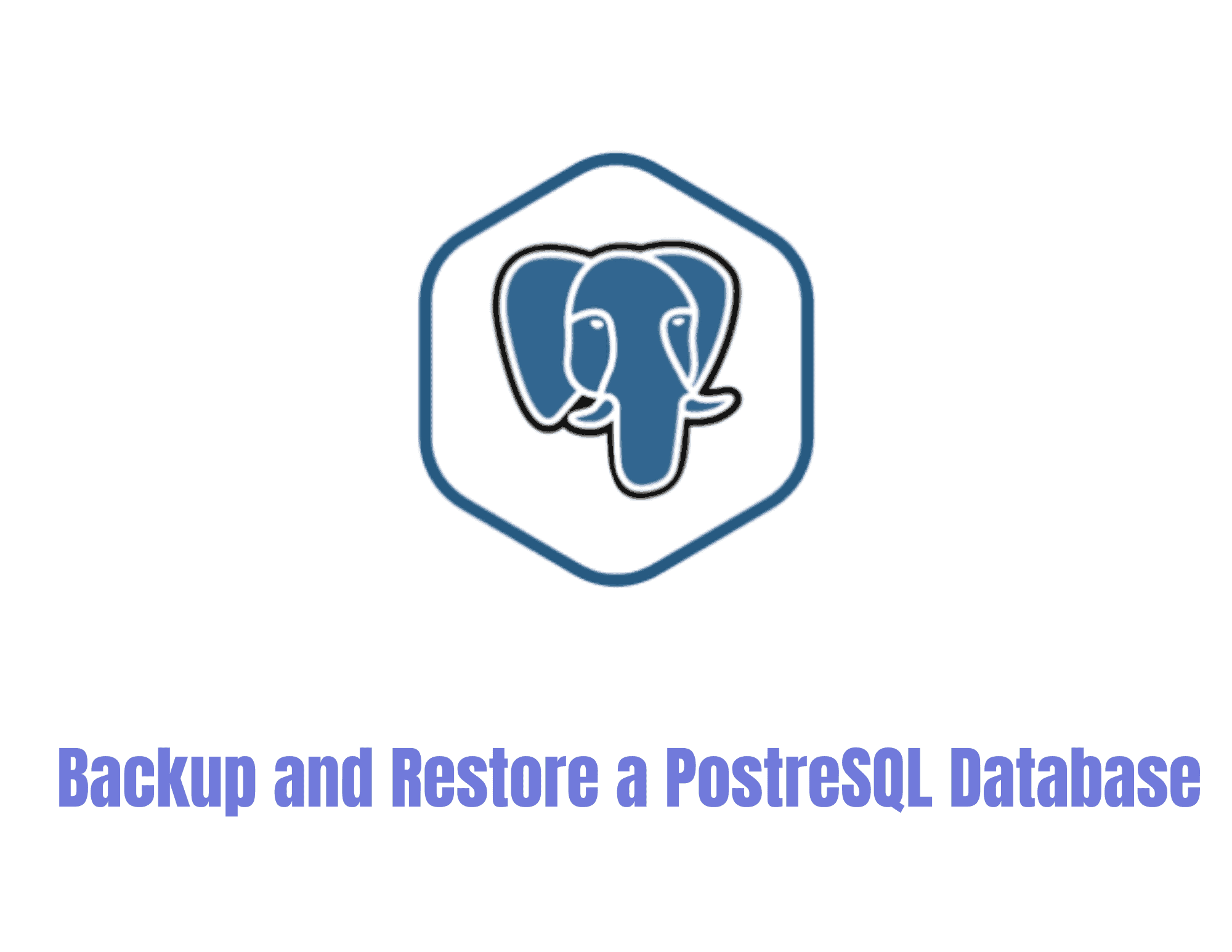 How to get Backup of PostgreSQL Database ? - GPU ON CLOUD